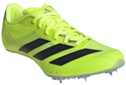 Adidas Sprintstar - Zapatos de pista de corta distancia para hombre, zapatos de pista Sprintstar, Lucid Lemon, 28.0 cm