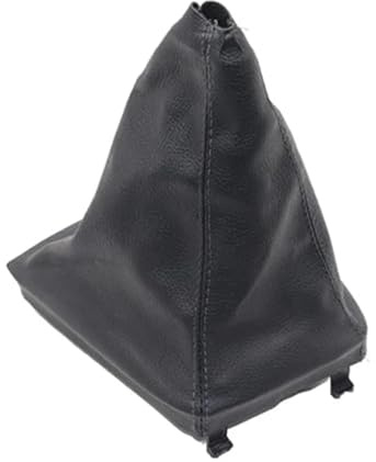 XEBRAD Couvercle de coffre de guêtre de pommeau de levier de vitesse manuel de voiture à 5 6 vitesses, for Skoda, for Superb II 2008-2012 Yeti 2009-2012 Cache-soufflet de levier de vitesse(BLACK Boot)