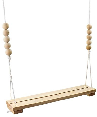 Hühnerschaukel Für Stall & Freigehege - Sicheres Natürliches Holzspielzeug Für Hühner, Hühnerbedarf Für Stallhaltung Freilaufgehege Garten Und Terrasse