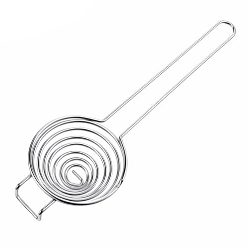 Egg Yolk Separator Stainless Steel Egg Separators for Yolk Eggs White Yolks Sifting Filter Hanging for Raw Eggs Kitchen Gadget Baking Cooking Dishwasher Safe