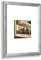 Olympia Deluxe Bilderrahmen Posterrahmen 80x100 cm Puzzlerahmen Silber Patiniert Dekor Hintergrund Weiß Antireflex Kunstglas