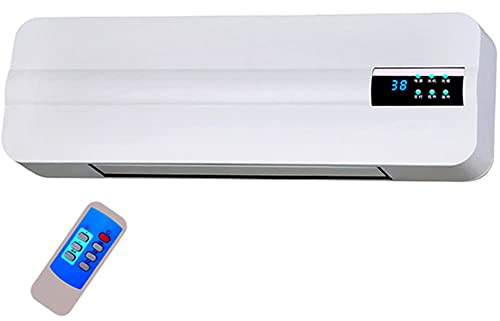 WANGFENG Heater,Wall Mounted Heater Energy-Saving Convector Radiator Heater Adjustable 2 Heat Settings 1000W/2000W Electrical Heater with Remote Control and Time