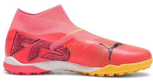 PUMA Future 7 Match+ LL TT Football Boots EU, Sunset Glow Black Sun Stream, 9 UK