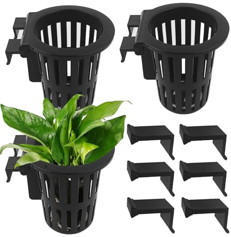 Huayeex Support de pour Aquarium – Panier de | Accessoires Aquatiques pour Culture sous-Marine, aquaponie, hydroponie