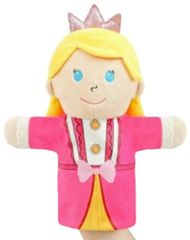 OPPWONG Royal Family Hand Puppet, 32cm Imaginative Role Play Toy (Princess)