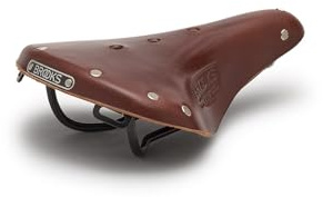 Brooks England B17, Short-Nose Iconic Handmade Leather Bike Saddle, Brown, Short