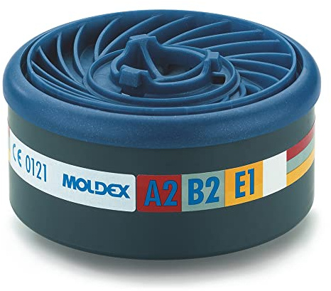 Moldex 9500 A2B2E1 Filtre antigaz pour Série 7000/9000 Easy Lock 8 pièces