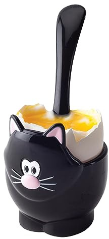 Joie Portauovo e Cucchiaio, Taglia Unica, Assortiti (Nero o Bianco), 1 Pezzo