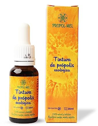Paquete x 2 - Tintura madre de Propolis - 20 ml x botella - BIO. Favorece el bienestar de la garganta. 100% Natural. 15% peso/volumen.