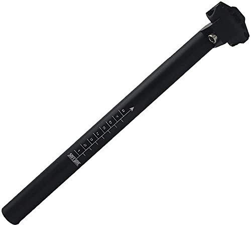 BESNIN Sattelstütze 30,4×350mm Fahrradsattelstütze Fahrradsattelwinkel Verstellbare Sattelstützen für MTB Rennrad BMX