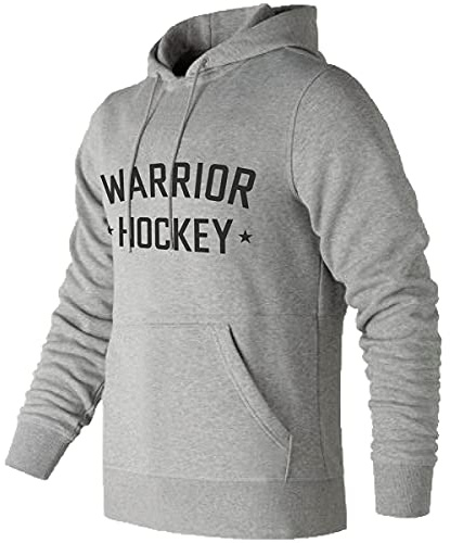 Warrior Hockey Hoody Junior 19/20 WMLH9, Taglia:XS, Colore:Grau