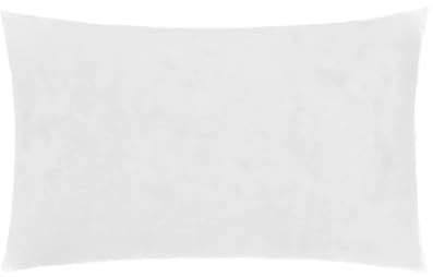LEKE GO Almohada antiácaros Individual Blanca de Microfibra de 90x40 cm para Cama 90 y 180 cm (para Cama 90 y 180 cm)