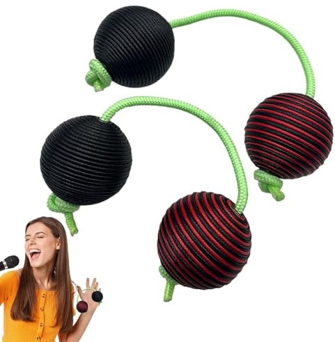 Aslatuas Bola rítmica – Instrumento de percusión musical Kashaka | Clásico Kashaka Música Huevos Shaker Aslatuas Bola Rítmica Aslatua, Shaker Kashaka Shaker Instrumento de Percusión de Manos