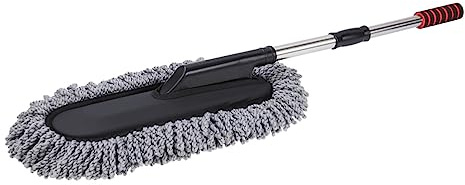 HEALEEP Cepillo Limpiador De Coche Grande Mango Retráctil Inoxidable Suave y Resistente Al Frío