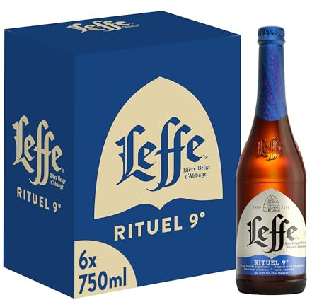 Leffe Rituel 9°, Birra Bottiglia - Pacco da 6x75cl