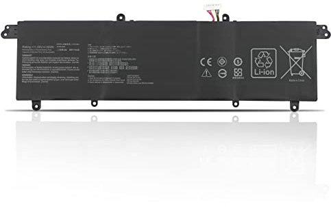 K KYUER 50Wh C31N1821 Laptop Batteria per Asus ZenBook S13 UX392F UX392FA UX392FN Series UX392FA-AB030T UX392FA-AB021T UX392FA-AB004T UX392FA-AB008T UX392FA-AB017T 0B200-03210100 Notebook Battery