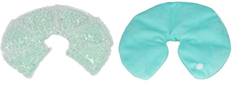 Paquete de senos, compresa fría y caliente, Reduce la hinchazón, dolor, dragado, glándula mamaria, almohadillas de Gel para lactancia (Verde)
