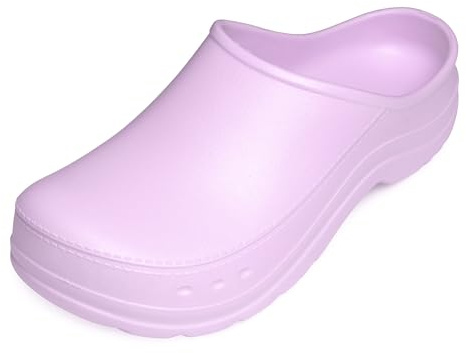 Ladeheid Sabot de Jardin Femme - Chaussures Femme en EVA Ultralégère Confortables Mules et Sabots Imperméables et Antibactérien pour Le Travail Cuisine Maison Clogs LA-CA-25