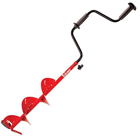 Eskimo Hand Schlangenbohrer mit 20,3 cm Zweifach-Flach Klingen