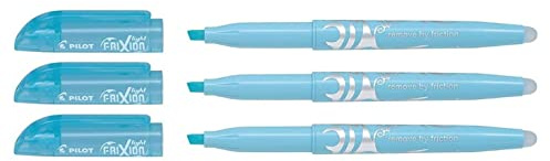 PILOT Frixion Light pastellblå set om 3