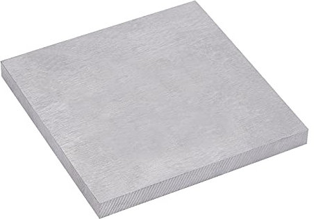 PandaHall Stahl Stanzblock Flacher Amboss Quadratische Arbeitsplatte Metallbankblock Schmuckstanzblock Stanzwerkzeuge Zum Formen Jagen Schmuck Handwerk Schmuckherstellung Reparatur, 10x10cm