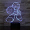LED-Video-Lampe Megaman X Farbwechsel USB Nachtlicht und Dekoration