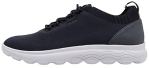 Geox Herren U Spherica Sneaker, Lt Navy, 45 EU
