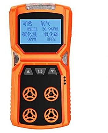 Detector de gas Monóxido de oxígeno con combustible venenoso Monóxido de carbono de hidrógeno Sulfuro de hidrógeno AMONIA Concentración probador Detector instrumento