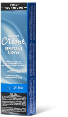 L'Oréal Technique Excellence Crème Resistant Grays Color - Light Brown