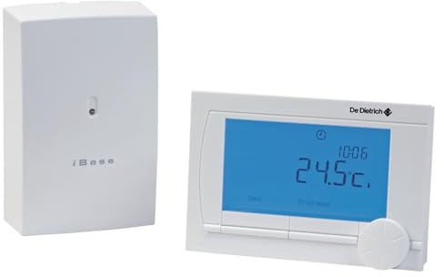 Thermostat d'ambiance AD 303 De Dietrich digital programmation hebdomadaire sans fils modulant pour chaudière condensation