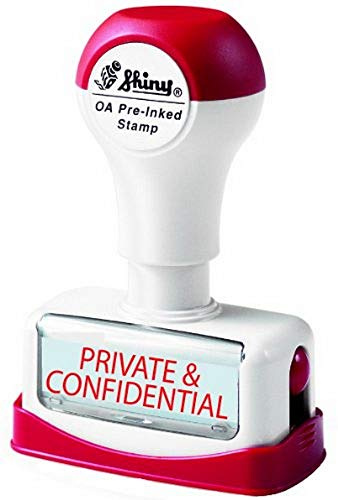Shiny EN168/NP18 - Timbro preinchiostrato Private & Confidential