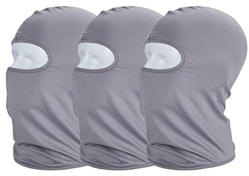 MAYOUTH Balaclava Ski Face Mask for Men Sun Uv Protection Windproof Neck Gaiter Face Cover Face Mask Under Motorcycle Helmet Cycling Outdoor Sports 3-Pack