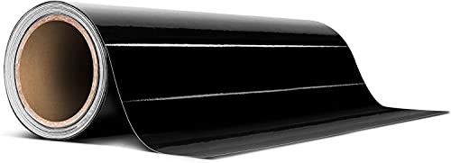 VViViD Black Gloss Air-Release Adhesive Vinyl Tape Roll (12 Inch x 20ft)