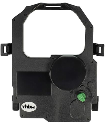 vhbw Farbband Schriftband kompatibel mit Tally MIP 480, MIP48000-AA Nadeldrucker, Bondrucker - Schwarz