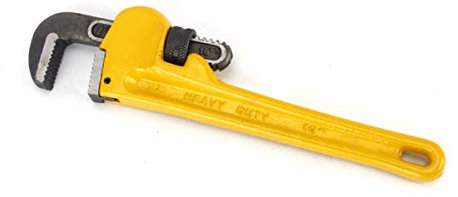 ZAANU Clé Serre-Tube à Usage intensif, clé de plomberie réglable, poignée en Fonte malléable en Alliage d'acier au Chrome-molybdène, Style de tête - en Forme de C, 24 Pouces (Chrome 24 p