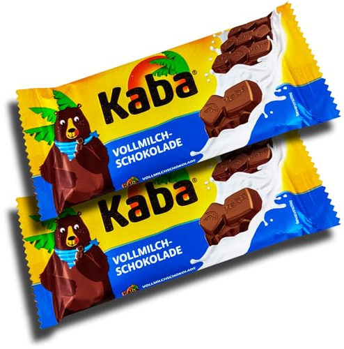2 er Pack Kaba Vollmilchschokolade Schokolade 2 x 90g