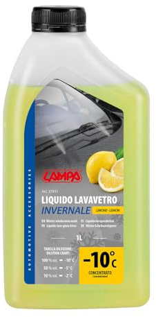 Lampa 37931 Liquido lavavetro invernale profumato (-10°C) - Limone - 1000 ml