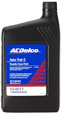 ACDelco 10-4017 Auto-Trak II Transfer Case Fluid - 33.8 oz by ACDelco