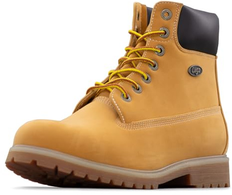 Lugz Men's Convoy Classic 6-inch Chukka Boot, Golden Wheat/Bark/Tan/Gum, 8.5 M