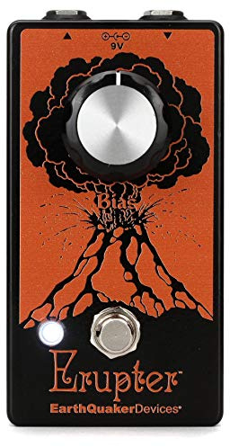 EarthQuaker Devices Erupter Ultimate Fuzz Tone Guitar Effects Pedal