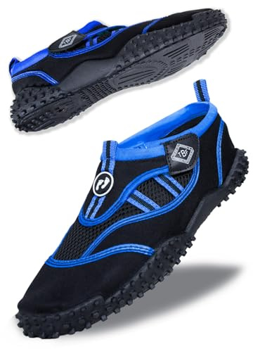 Two Bare Feet Rockpool Aqua Shoes – Lightweight, Quick-Drying Water Shoes for Men, Women & Kids – Perfect for Beach, Pool, Water Sports, and Outdoor Activities