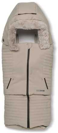 Foppapedretti Kalor Sacco Invernale Universale 2in1 per navicella, ovetto e passeggino, Cream