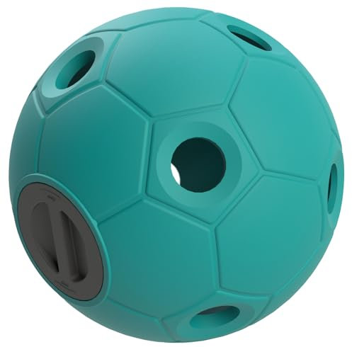 Kerbl Futterspielball Soccer aquamarin