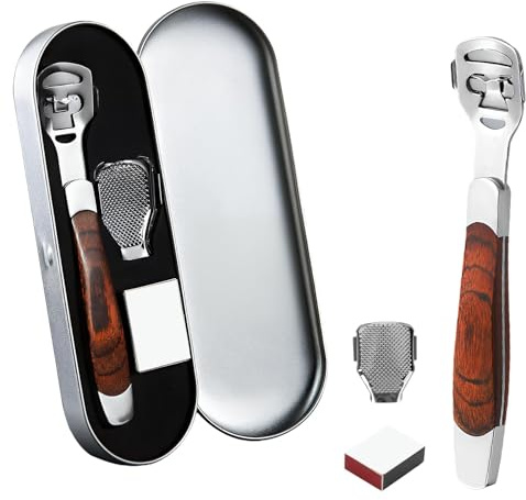 Stainless Steel Hard Skin Remover Foot File, Corn and Callus Remover Foot