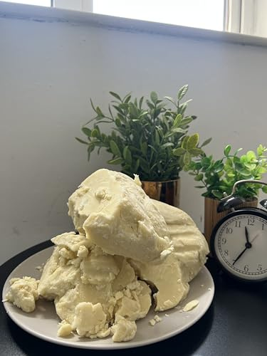 Ama Ghana Finest 100% Organic Shea Butter. 300g Unrefined, Pure, Natural, Certified Organic, Fairtrade, Grown in Ghana.