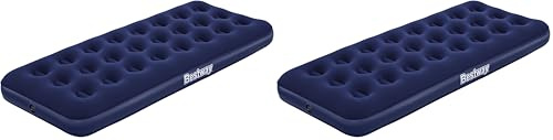 Bestway Single Airbed, Inflatable Air Mattress for One, Blow Up Camping Single Bed (Pack of 2)