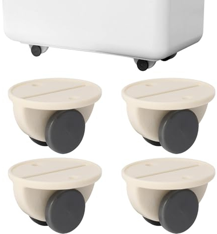 Adhesive Casters | Self Adhesive Wheels Small | Mini Fixed Wheels, Small For Storage Boxes, Rolling Feet For Appliances