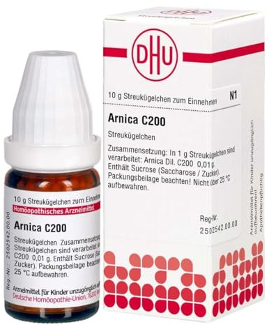 DHU Arnica C200 Streukügelchen, 10 g Globuli