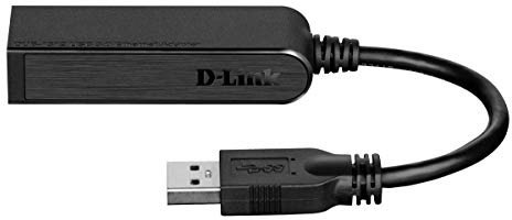 D-Link DUB-1312 USB 3.0 Gigabit Adapter (USB 3.0 Typ A auf RJ-45 Gigabit Ethernet, 10/100/1000 Mbps, kompatibel zu Windows 10 & 11, Mac OS 10.6 bis 10.8, Linux-Kernel ab 2.6.14x)