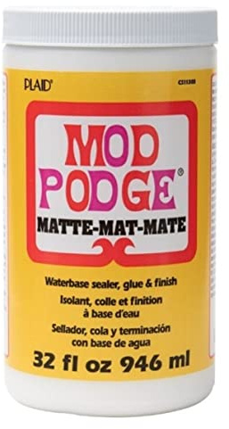 Mod Podge, Water-based Sealer, Glue and Finish, Matte Finish, CS11303, 946 ml Bottle
